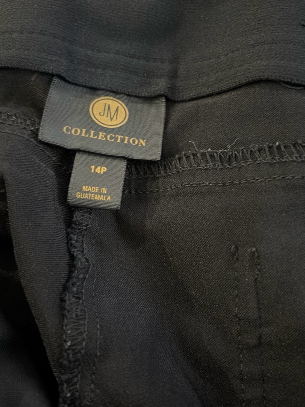 JM Collection Women’s Black Slacks